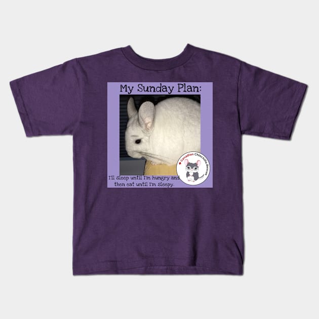 Chinchilla inspirational thoughts Kids T-Shirt by canchinrescue